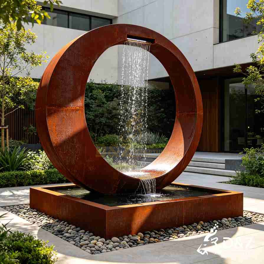 Circular Water Fountain 5 Circular Water Fountain 5