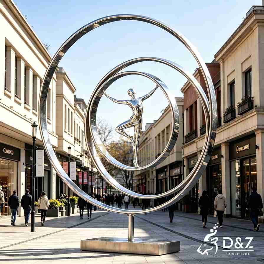Round Metal Sculpture 3 Round Metal Sculpture 3