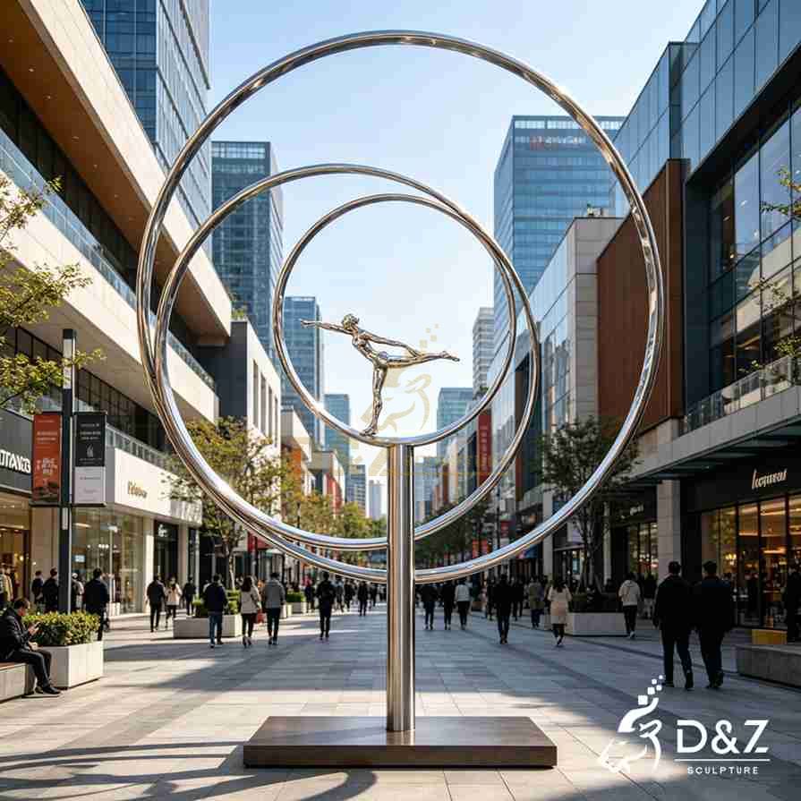 Round Metal Sculpture 4 Round Metal Sculpture 4