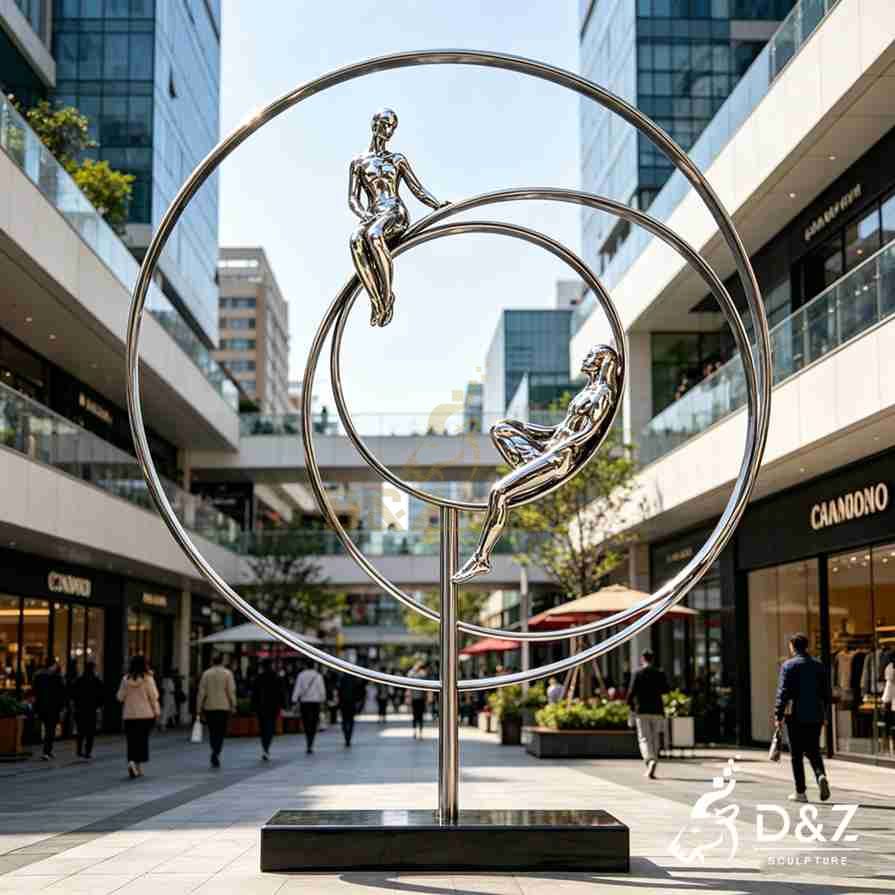 Round Metal Sculpture 5 Round Metal Sculpture 5