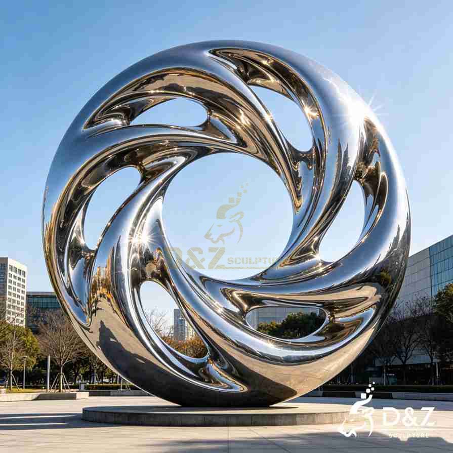 Metal Ring Sculpture 1 Metal Ring Sculpture 1
