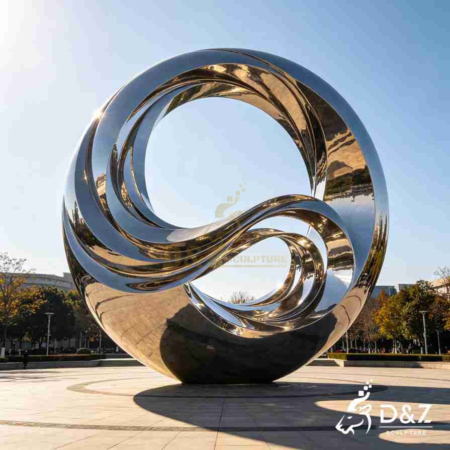 Metal Ring Sculpture 5 Metal Ring Sculpture 5