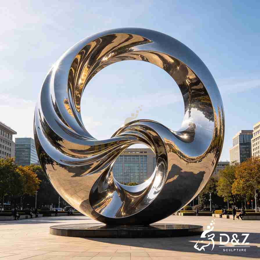 Metal Ring Sculpture 6 Metal Ring Sculpture 6