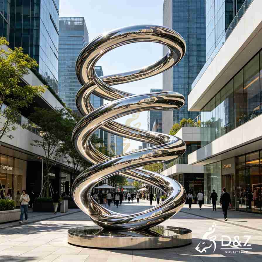 Circular Sculpture on Stand 6