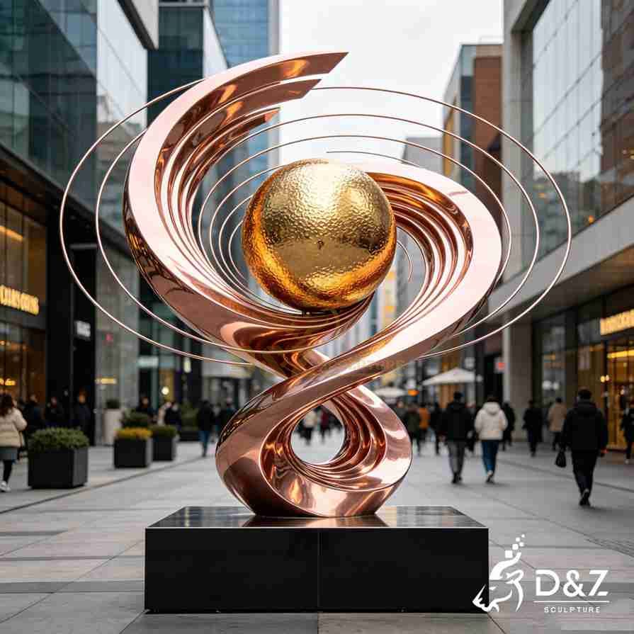 Gold Sphere Sculpture 2 Gold Sphere Sculpture 2