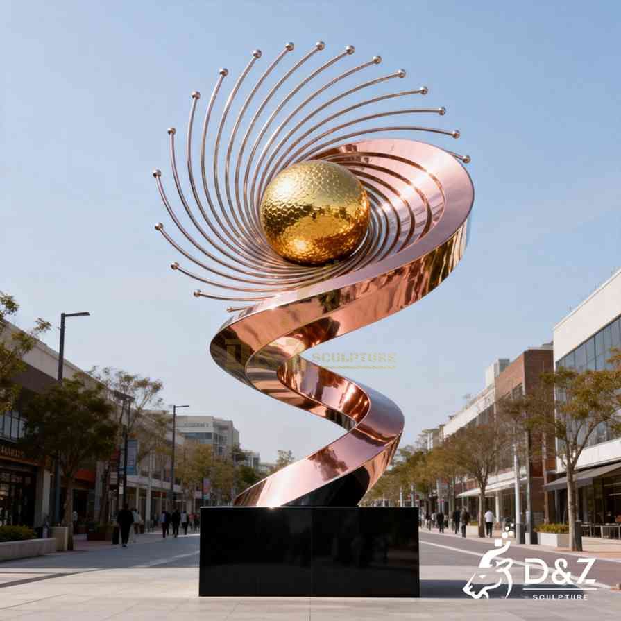 Gold Sphere Sculpture 6 Gold Sphere Sculpture 6