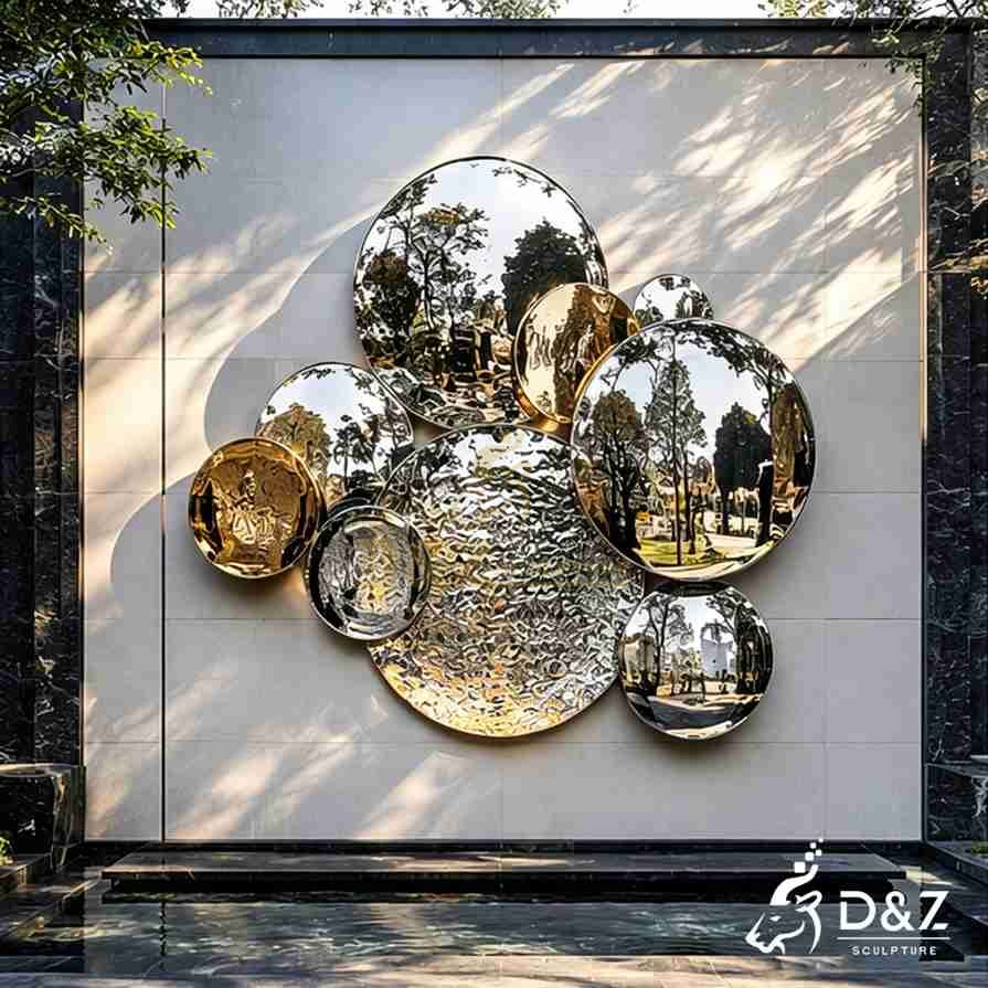 Metal Circle Wall Sculpture 2 Metal Circle Wall Sculpture 2