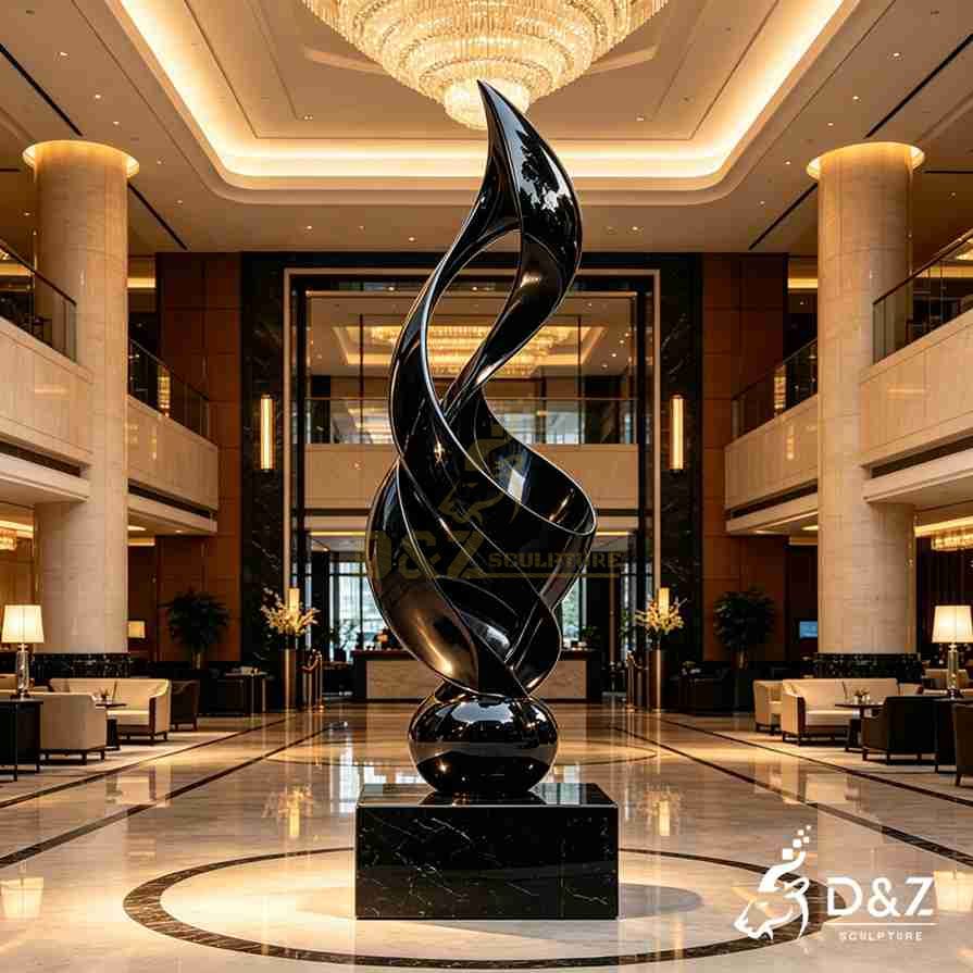 Round Sculpture on Stand 2