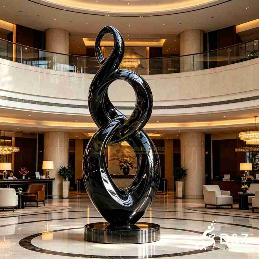 Round Sculpture on Stand 1