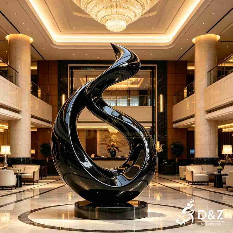 Round Sculpture on Stand 3