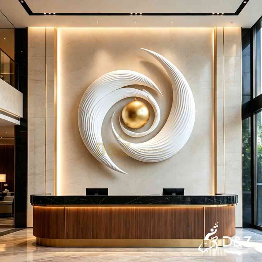 Round Wall Sculpture 5 Round Wall Sculpture 5