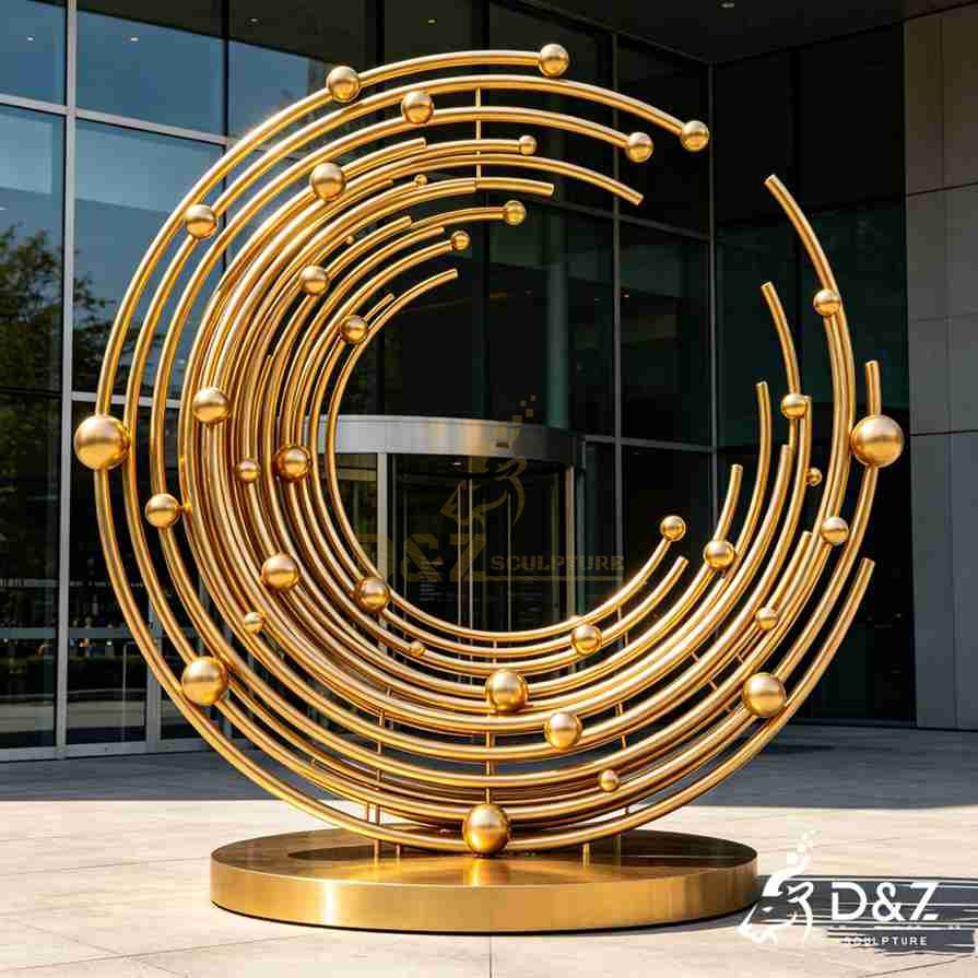 Gold Ring Sculpture 2 Gold Ring Sculpture 2