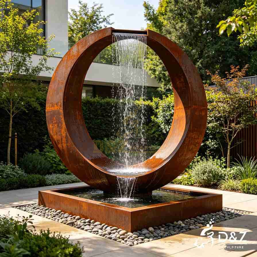 30-30 Large Modern Metal Round