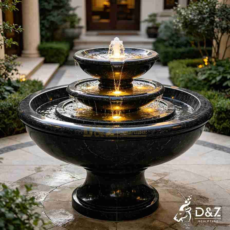 30-29 Large Modern Metal Round
