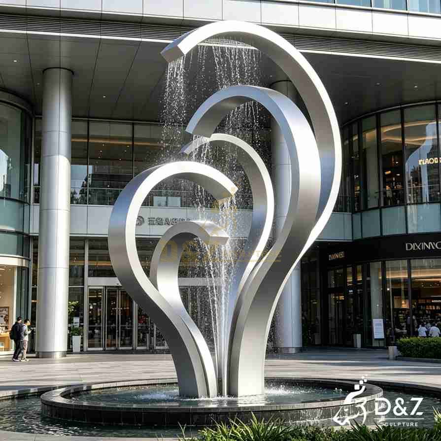 30-27 Large Modern Metal Round