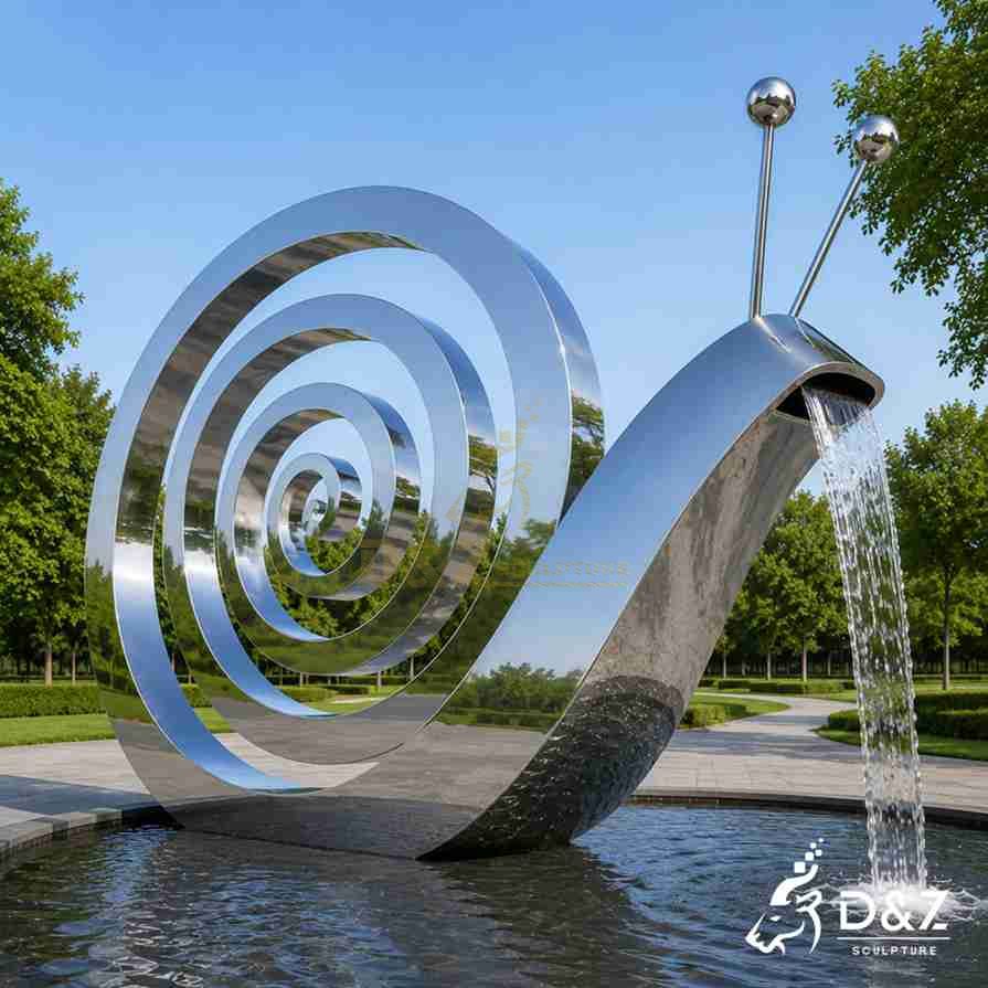 Snail Fountain 3