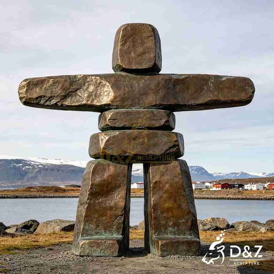 Inukshuk Rock Sculpture 3