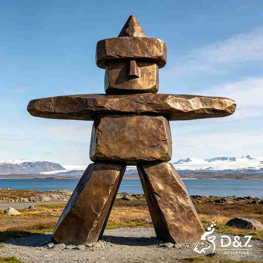 Inukshuk Rock Sculpture 4
