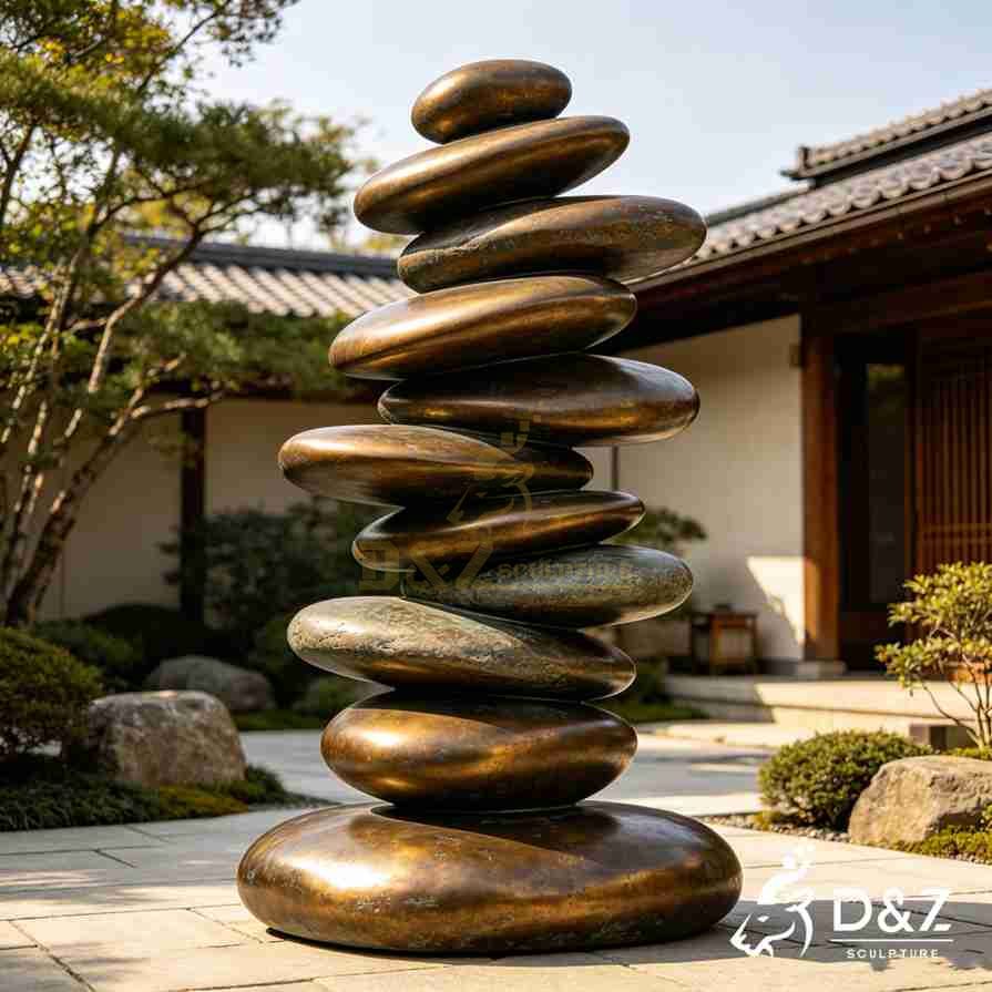 Stacked Rock Sculpture 1