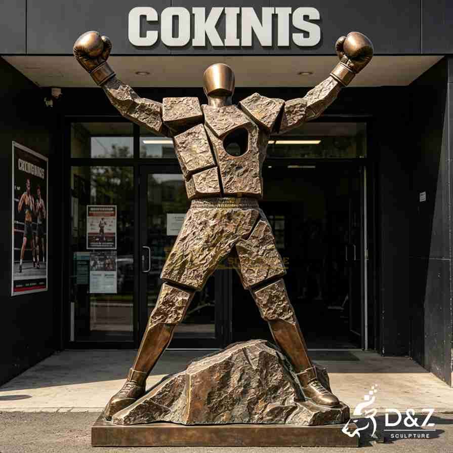 Rock Man Statue 3 Rock Man Statue 3