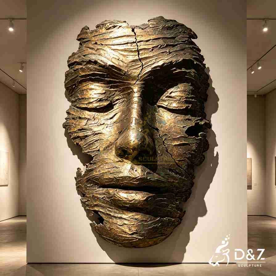 20-13 Large Bronze Rock Sculptures