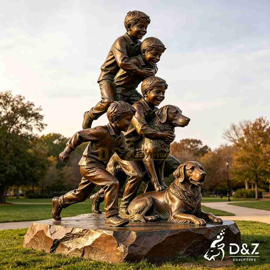 Bronze Children Statues 5 Bronze Children Statues 5