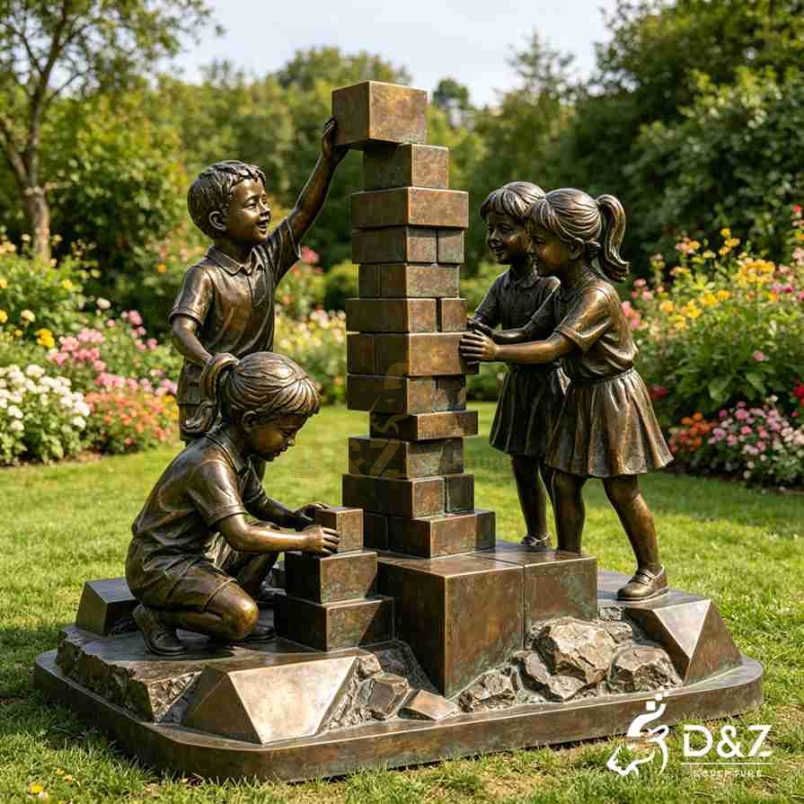 Children Garden Statues 2 Children Garden Statues 2