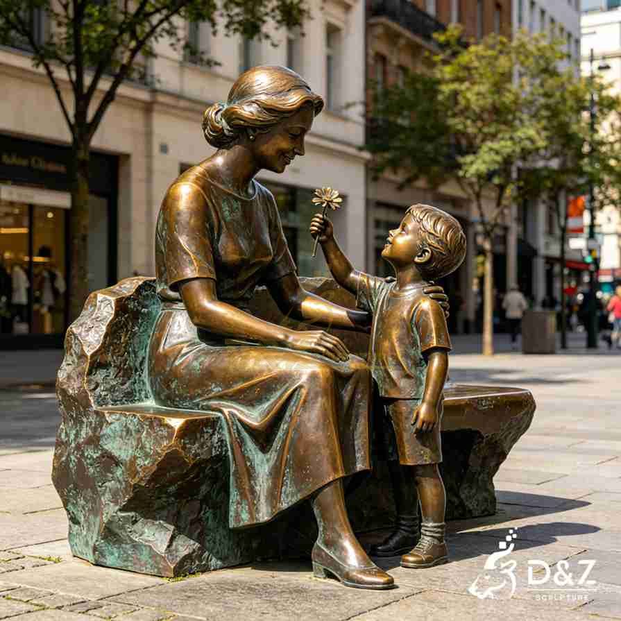 Mother and Child Statue 3 Mother and Child Statue 3