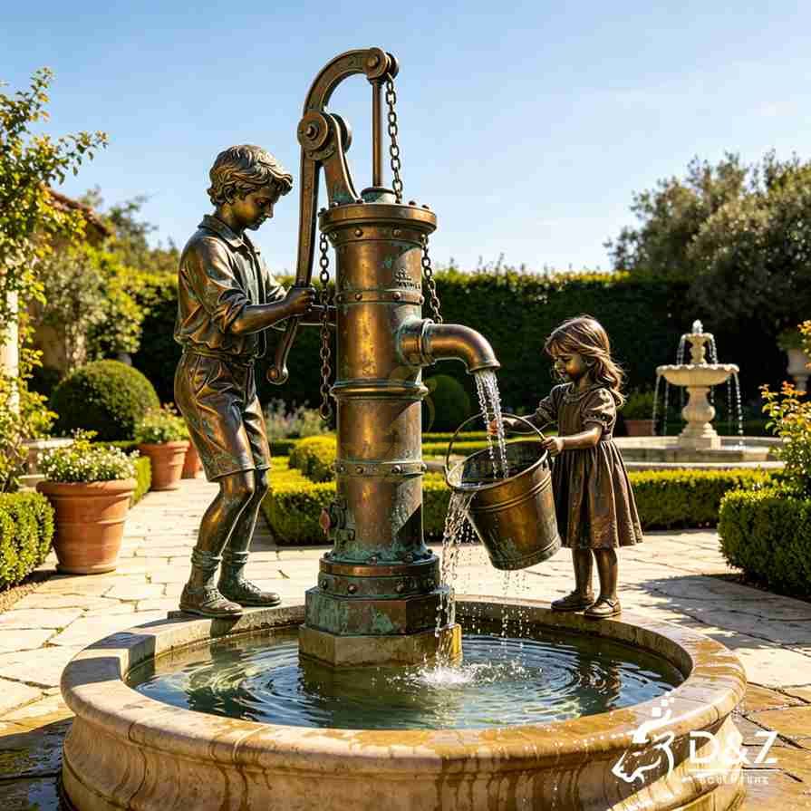 Boy and Girl Fountain 6 Boy and Girl Fountain 6