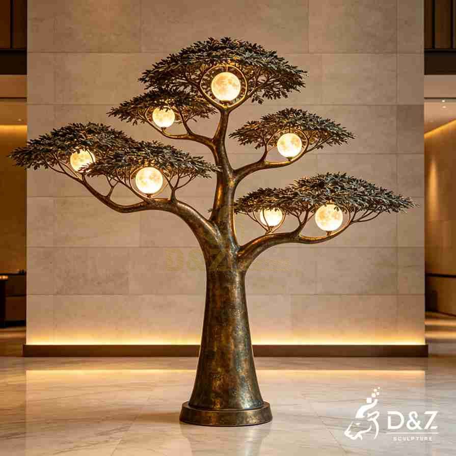Bronze Tree Floor Lamp 2
