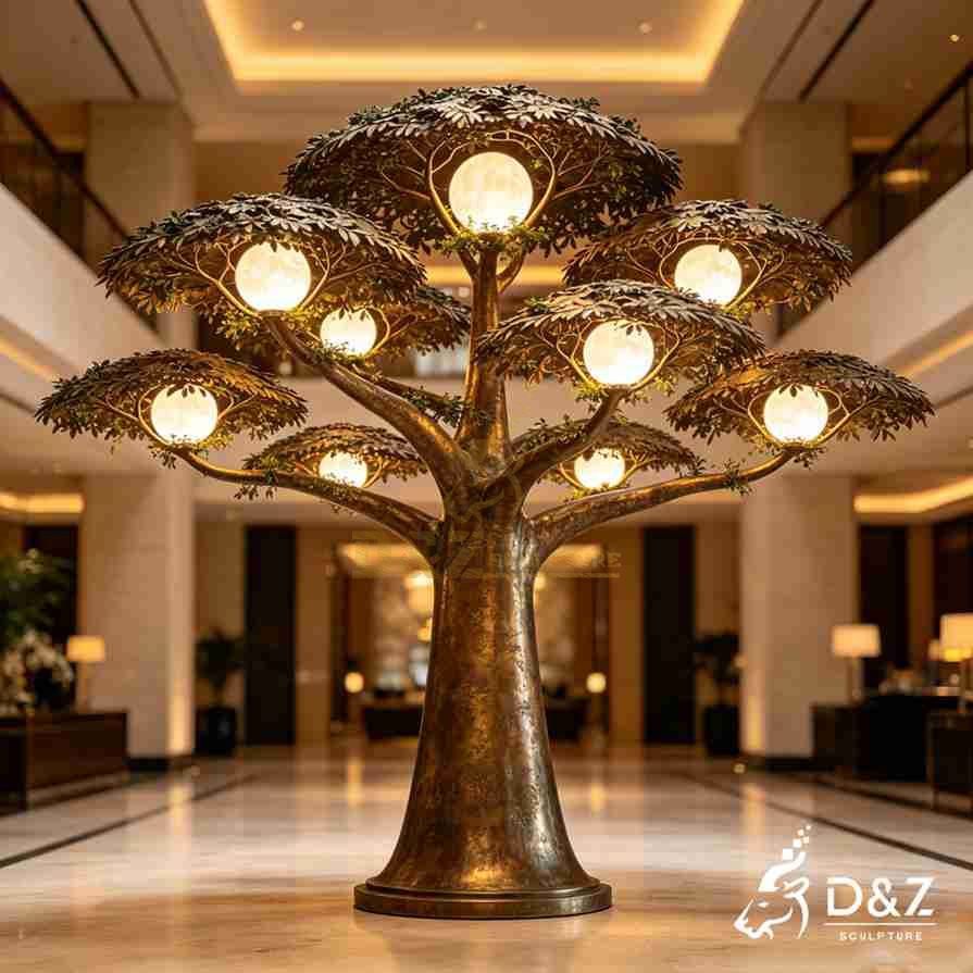 Bronze Tree Floor Lamp 6