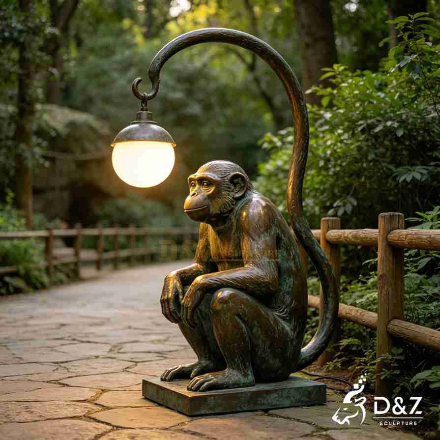 Bronze Monkey Floor Lamp 6 Bronze Monkey Floor Lamp 6