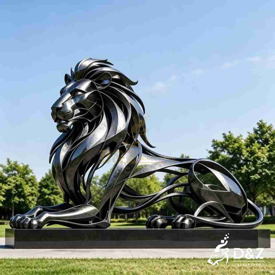 Abstract Lion Sculpture 3 Abstract Lion Sculpture 3