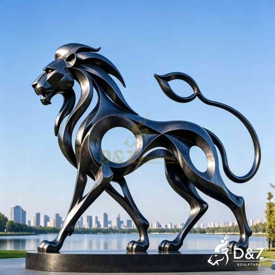 Abstract Lion Sculpture 5 Abstract Lion Sculpture 5