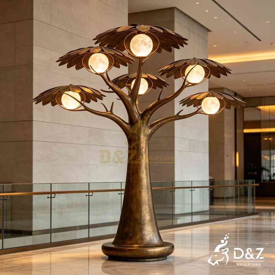20-5 Large Modern Bronze & Metal Floor Lamps 20-5 Large Modern Bronze & Metal Floor Lamps