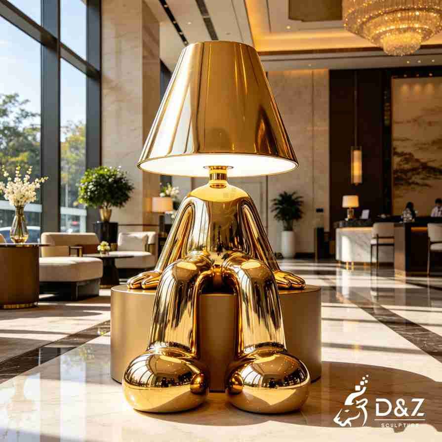 20-13 Large Modern Bronze & Metal Floor Lamps 20-13 Large Modern Bronze & Metal Floor Lamps