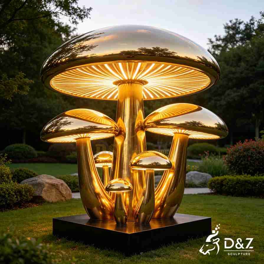 Gold Mushroom Floor Lamp 4 Gold Mushroom Floor Lamp 4