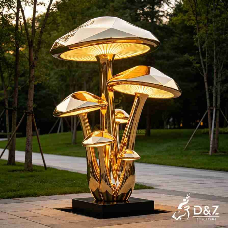 Gold Mushroom Floor Lamp 5 Gold Mushroom Floor Lamp 5