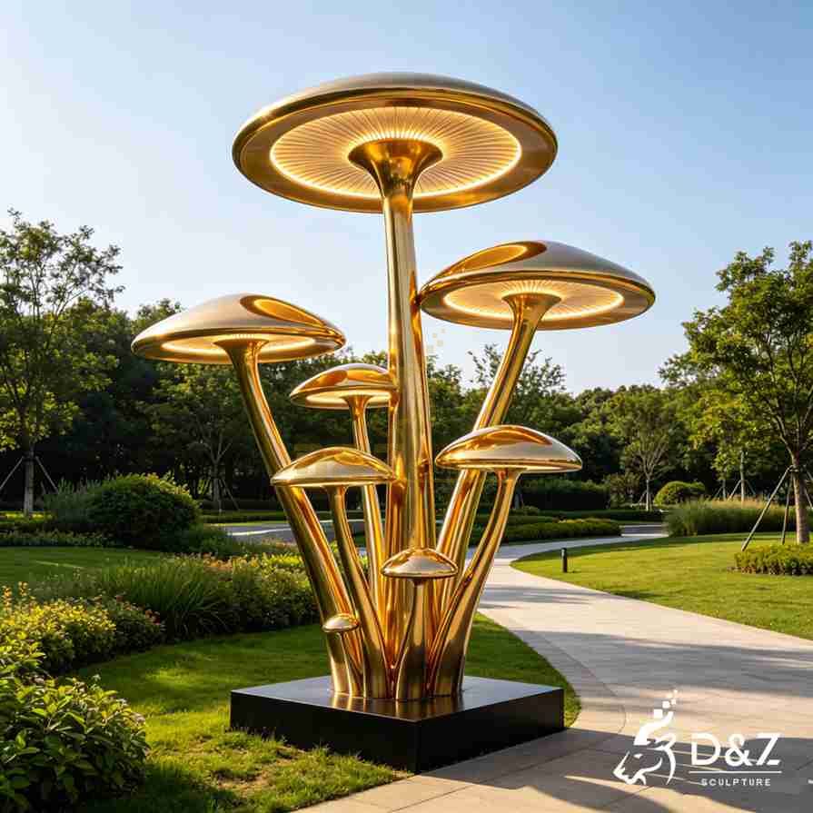 Gold Mushroom Floor Lamp 6 Gold Mushroom Floor Lamp 6