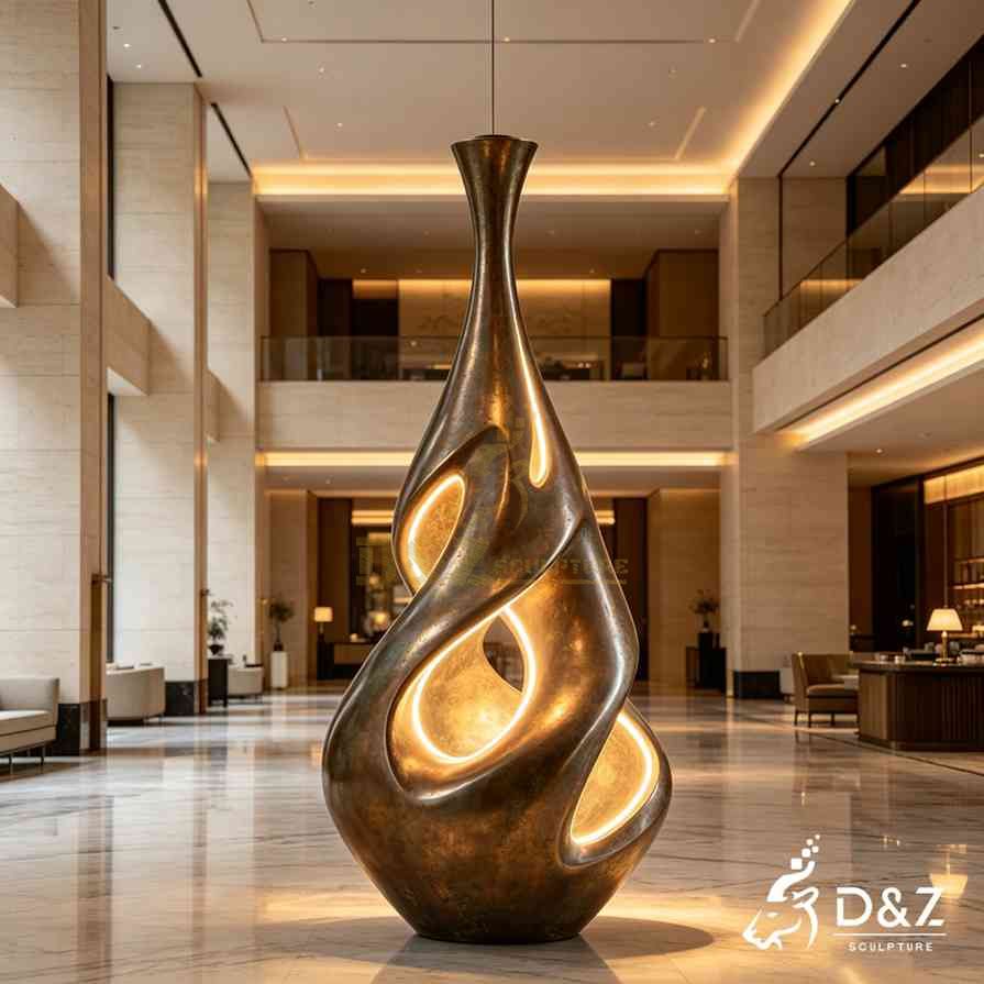 Bronze Vase Floor Lamp 1 Bronze Vase Floor Lamp 1