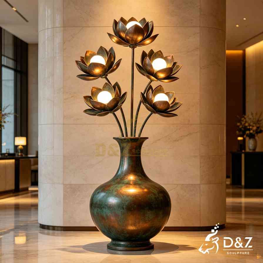 Bronze Vase Floor Lamp 5 Bronze Vase Floor Lamp 5