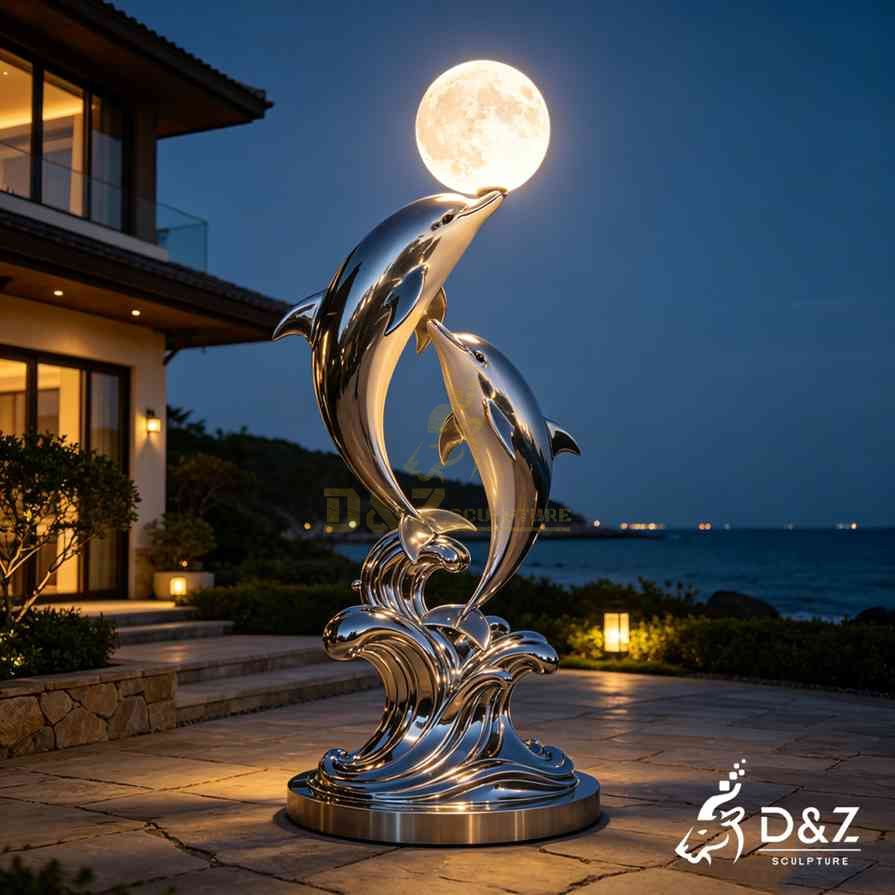 Dolphin Floor Lamp 4 Dolphin Floor Lamp 4