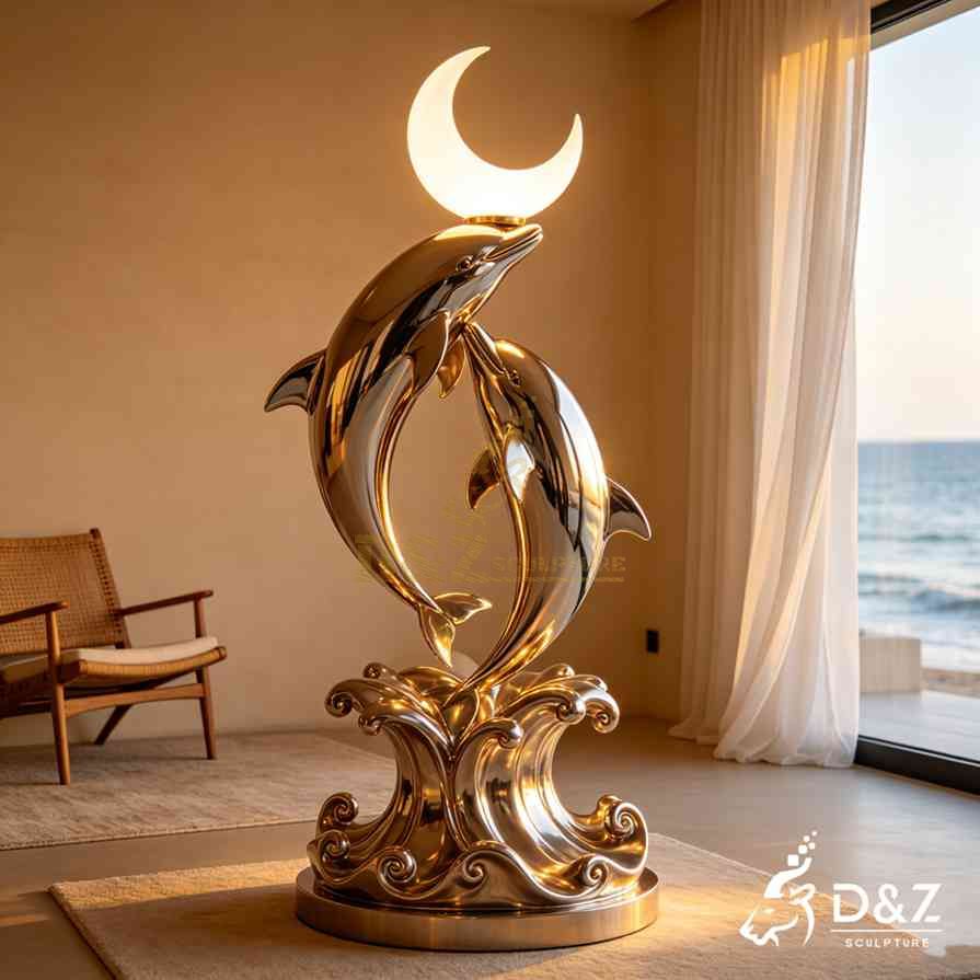 Dolphin Floor Lamp 6 Dolphin Floor Lamp 6