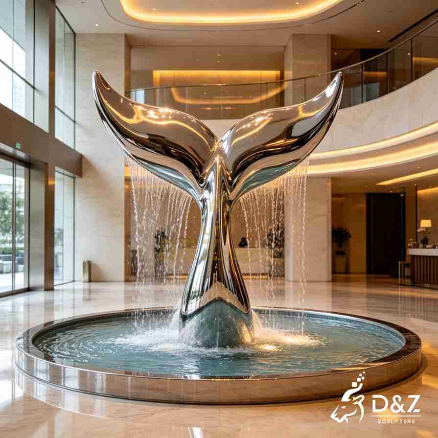 Whale Tail Fountain 4 Whale Tail Fountain 4