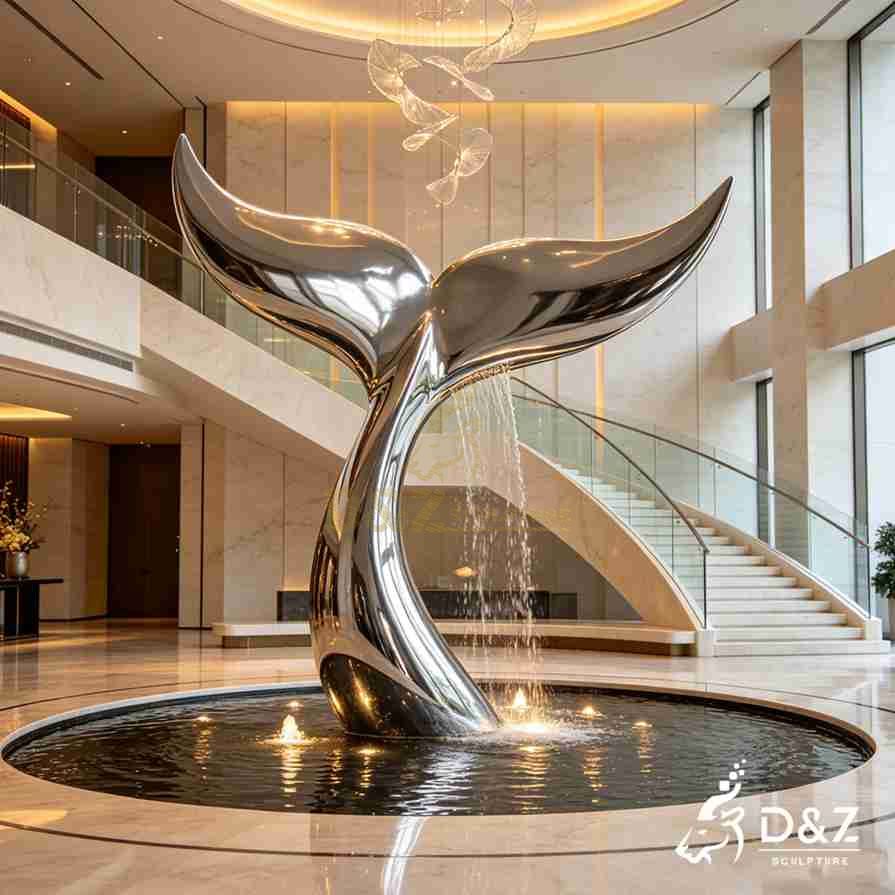 Whale Tail Fountain 5 Whale Tail Fountain 5