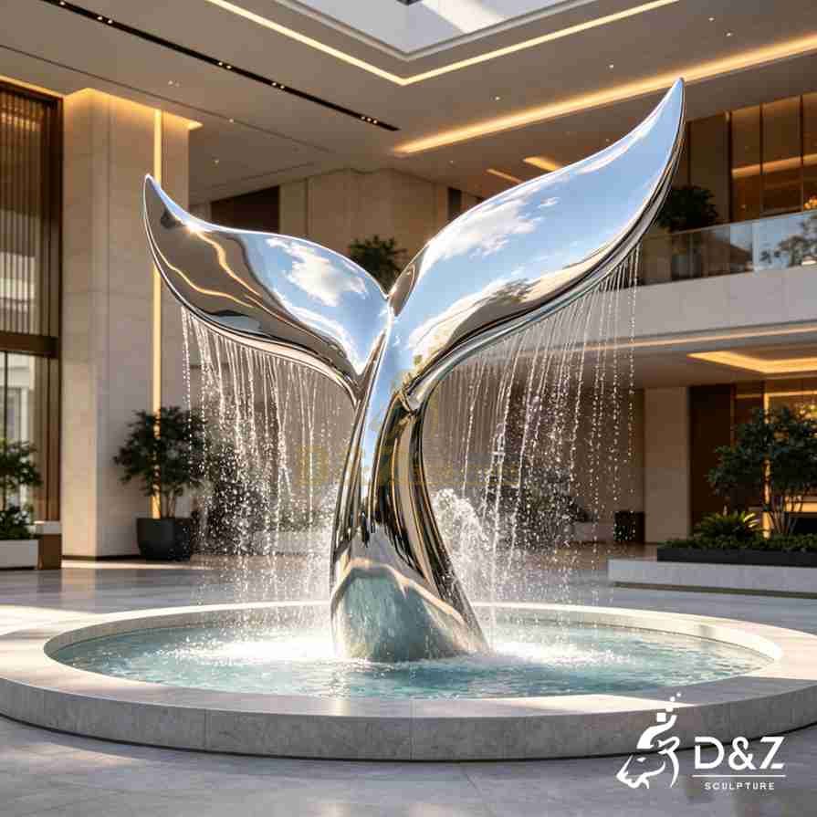 Whale Tail Fountain 6 Whale Tail Fountain 6
