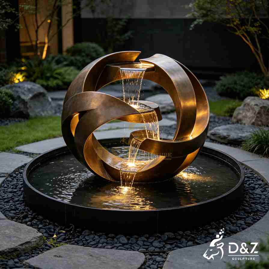 Spiral Water Fountain 5
