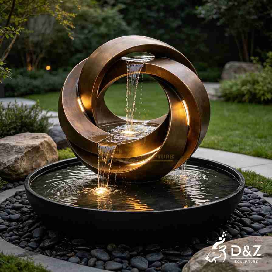 Spiral Water Fountain 6