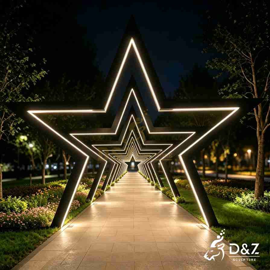 LED Light Tunnel Sculpture 2
