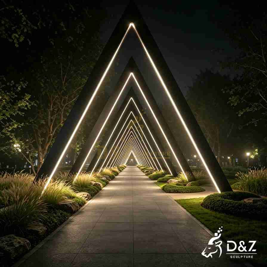 LED Light Tunnel Sculpture 6